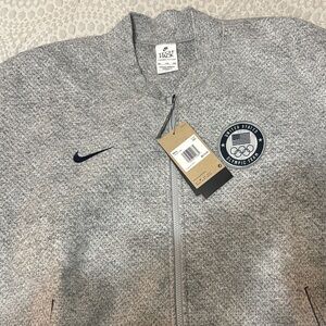 Nike Gray Track Jacket - USA Olympic team